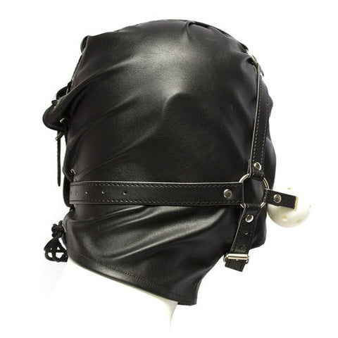 Full Head Hood With Mouth Gag by BDStyle - Bondage Gags and Bits