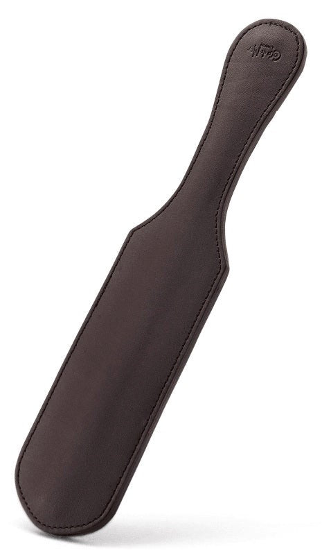 Coco de Mer Brown Leather Paddle - Paddles And Slappers