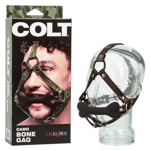 Colt Camo Bone Gag by California Exotics - Bondage Gags and Bits