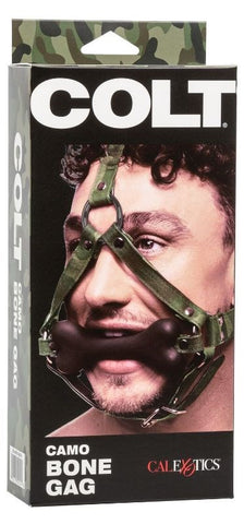 Colt Camo Bone Gag by California Exotics - Bondage Gags and Bits