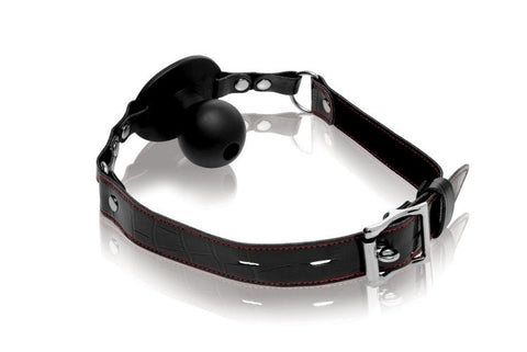 Devour Locking Feeding Gag by XR Brands - Bondage Gags and Bits