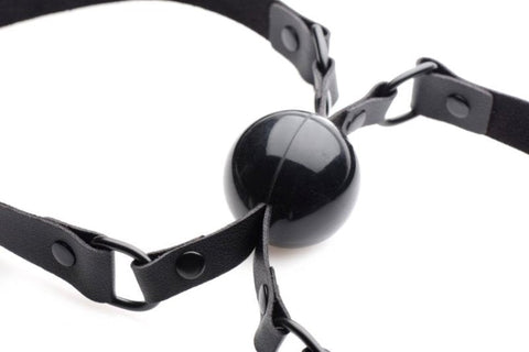 Doppleganger Silicone Double Mouth Gag by XR Brands - Bondage Gags and Bits