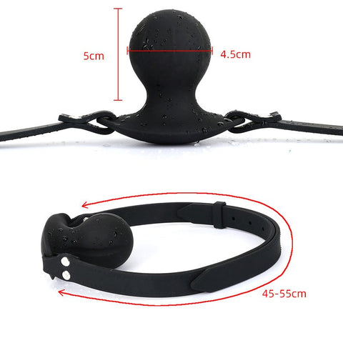 Electric Shock Ball Mouth Gag by BDStyle - Bondage Gags and Bits