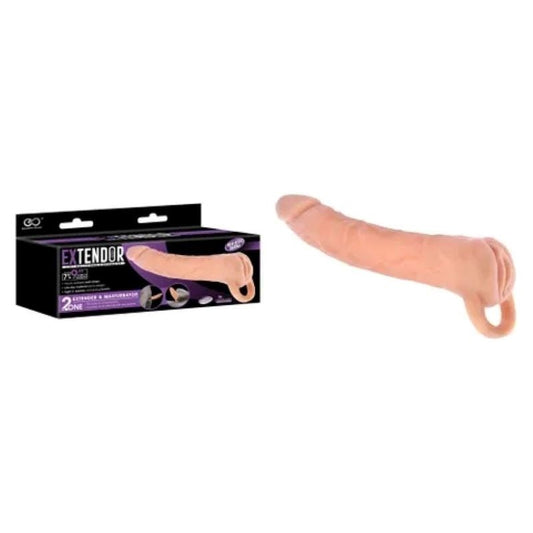 Extendor 9'' 2-in-1 Penis Extender & Masturbator Penis - Penis Sleeves and Extenders