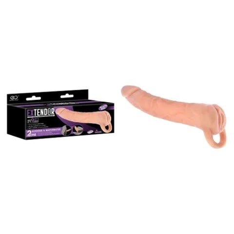 Extendor 9'' 2-in-1 Penis Extender & Masturbator Penis - Penis Sleeves and Extenders