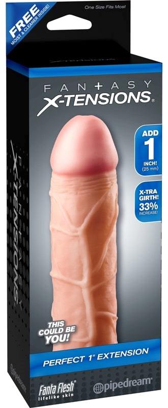 Fantasy X-Tensions Perfect Penis Extension Flesh