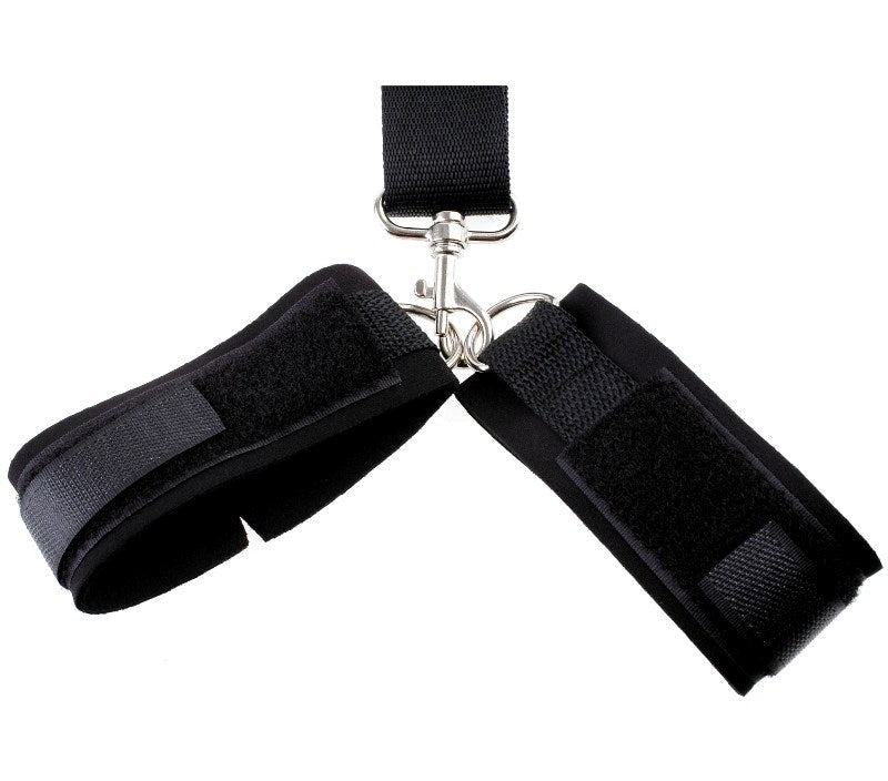Pipedream Fetish Fantasy Bondage Gag and Wrist Restraint - Bondage Gags and Bits