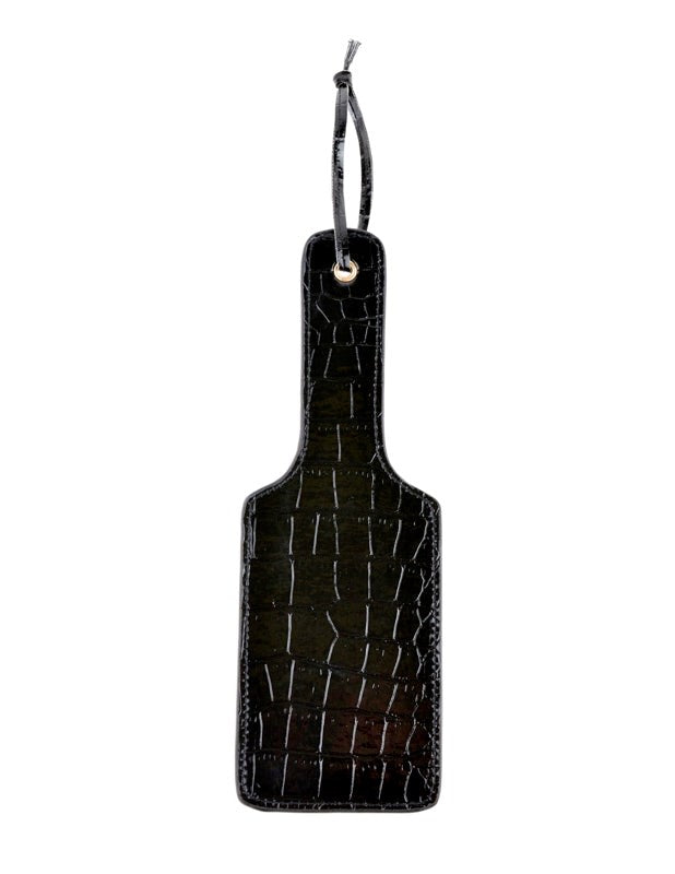 Fetish Fantasy Gold Pleasure Bondage Paddle Black - Paddles And Slappers