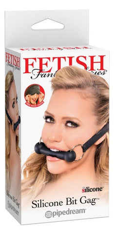 Fetish Fantasy Silicone Bit Gag by Pipedream Products - Bondage Gags and Bits