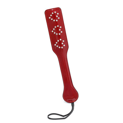French Dungeon Diamond Heart Spanking Paddle - Paddles And Slappers