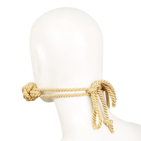 Hemp Rope Bondage Play Mouth Gag by BDStyle - Cuffs and Restraints