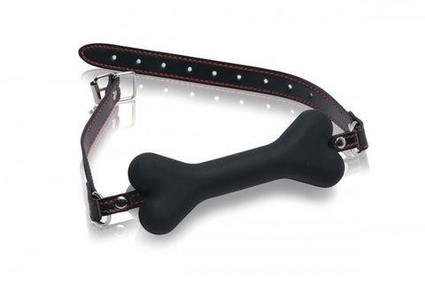 Hound Adjustable Dog Bone Gag by XR Brands - Bondage Gags and Bits