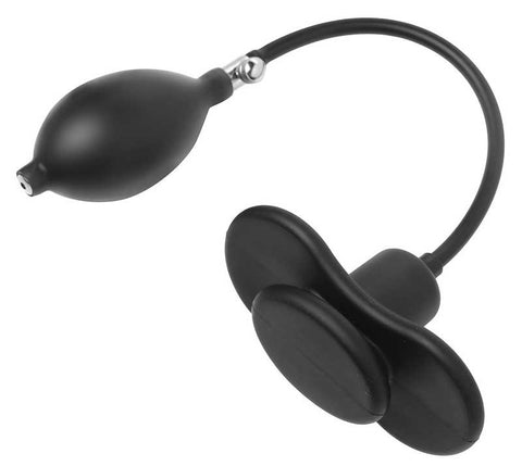 Inhibitor Inflatable Bondage Gag by XR Brands - Bondage Gags and Bits