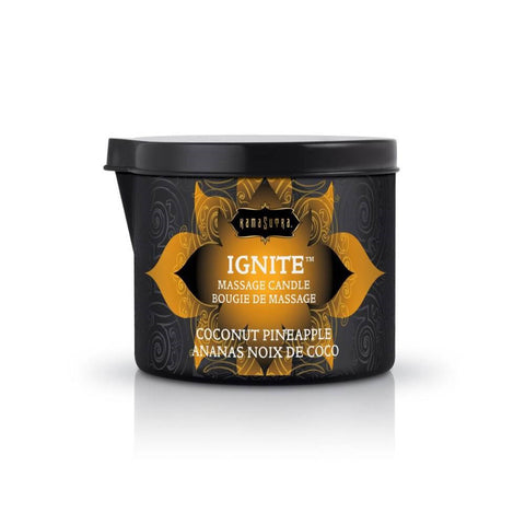 Kama Sutra IGNITE Massage Candle Coconut Pineapple - Bath and Intimate Fragrances