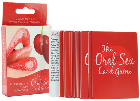 Oral Sex Card Game by Kheper Games - Sex Games, Coupons and Tricks
