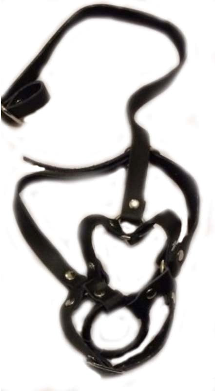 Literotica O Ring Gag Open Mouth Gag Heavy PVC