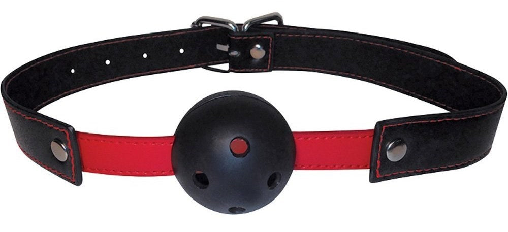 Premium Breathable Ball Gag by Sportsheets - Bondage Gags and Bits