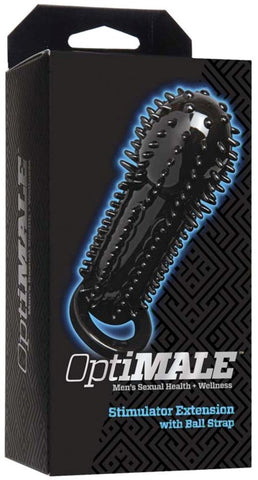 OptiMALE Stimulator Extension by Doc Johnson - Penis Sleeves and Extenders
