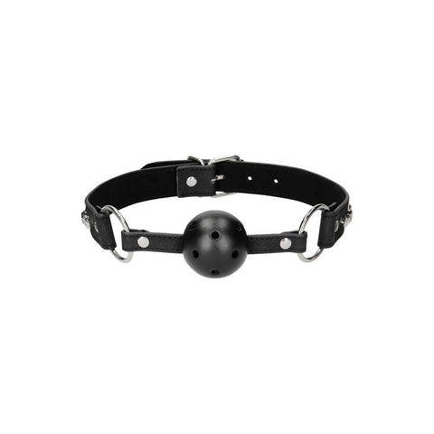 Diamond Studded Breathable Ball Gag by Shots Toys - Bondage Gags and Bits