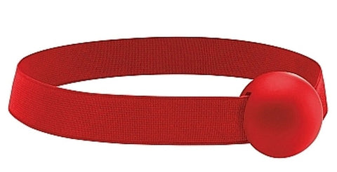 Bondage Ouch Elastic Rubber 0Ball Gag Red - Bondage Gags and Bits