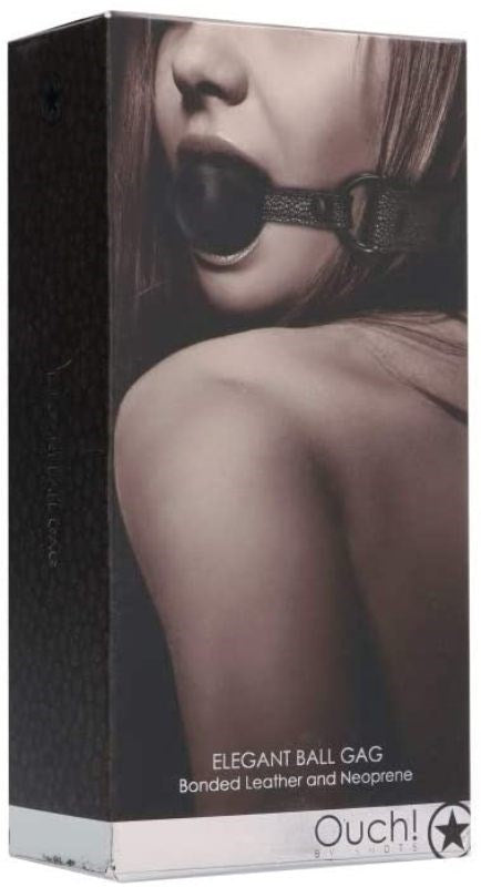 Ouch! Elegant Bondage Ball Gag - Bondage Gags and Bits
