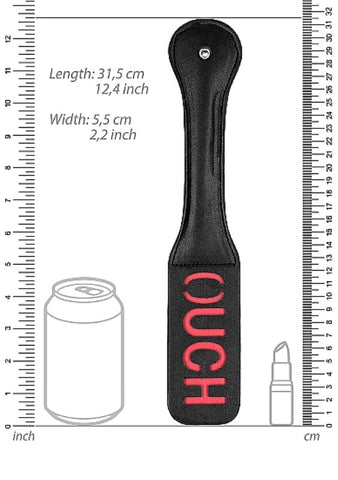 OUCH BDSM Play Impact Paddle by Shots Toys - Paddles And Slappers
