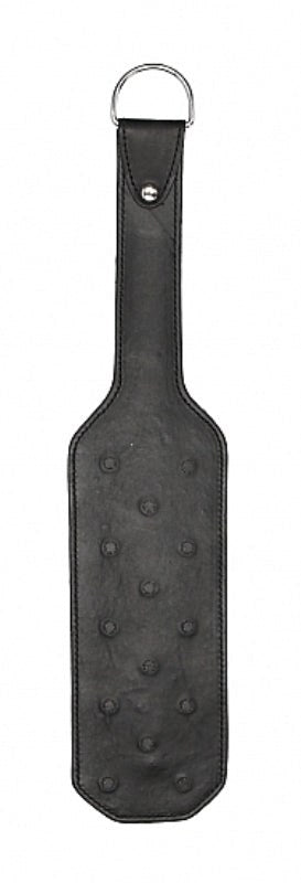 Pain Leather Vampire Bondage Paddle by Shots Toys - Paddles And Slappers