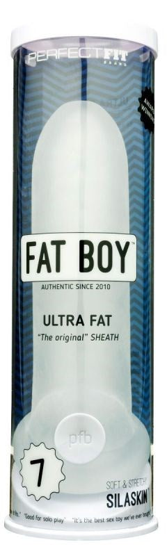 Perfect Fit Fat Boy Original Ultra Fat Clear - Penis Sleeves and Extenders