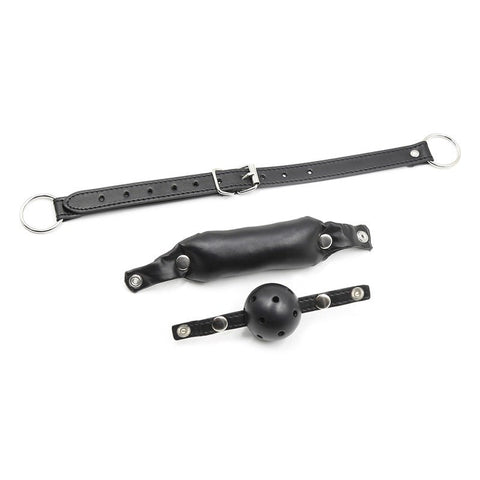 Pony Bit Black Bondage Gag by BDStyle - Bondage Gags and Bits