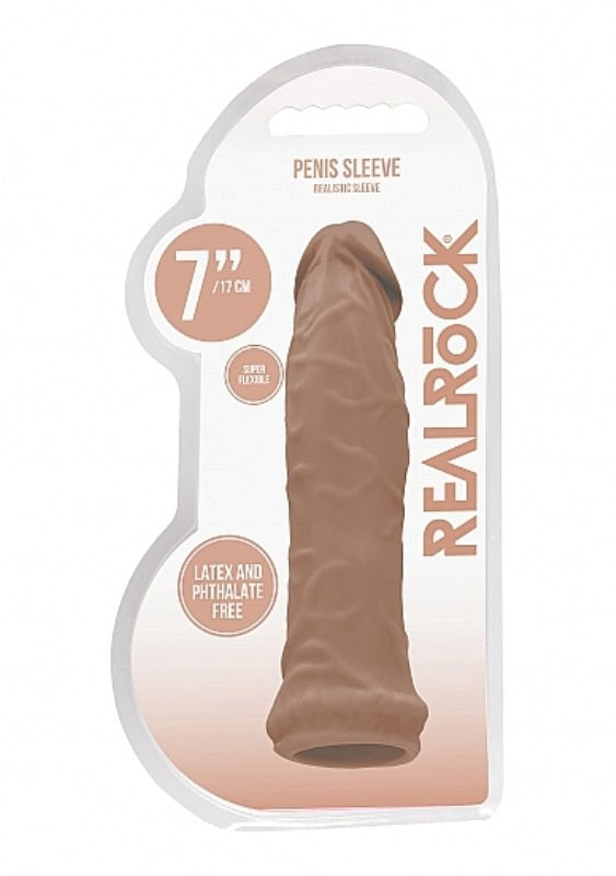 Realrock Skin Penis Sleeve 6 inch - Penis Sleeves and Extenders