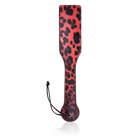Red Leopard Bondage Paddle by BDStyle - Paddles And Slappers