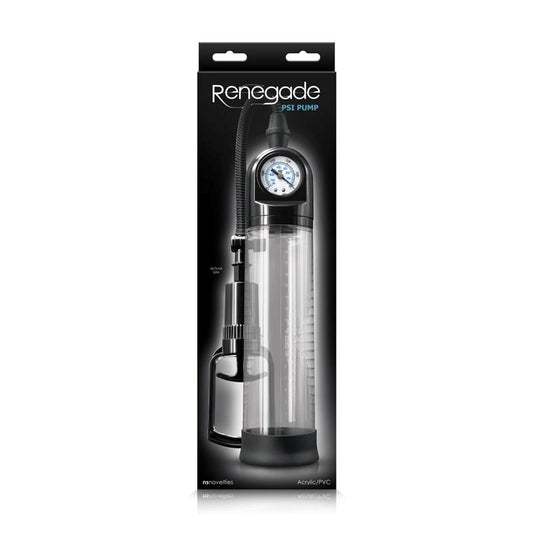 Renegade PSI Rechargeable Penis Pump Black