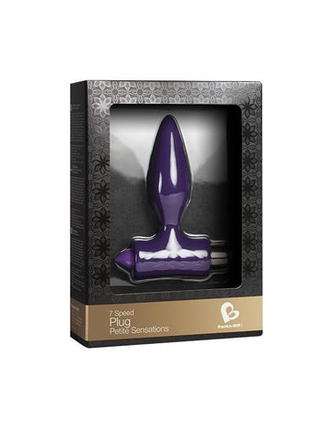Sensations Plug Purple by Rocks Off - Butt Plugs