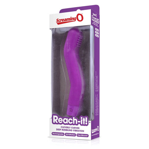 Charged Reach-it Vibrator by Screaming O - G-Spot Vibrators