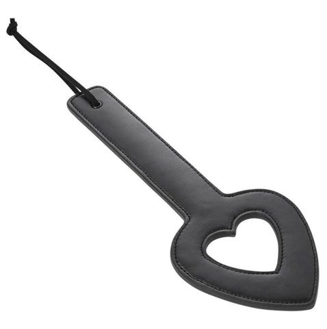 Sex & Mischief Shadow Heart Paddle by Sportsheets - Paddles And Slappers