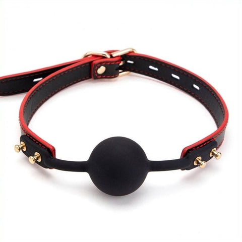 Silicone Ball Bondage Gag by BDStyle - Bondage Gags and Bits