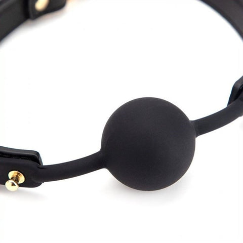 Silicone Ball Bondage Gag by BDStyle - Bondage Gags and Bits