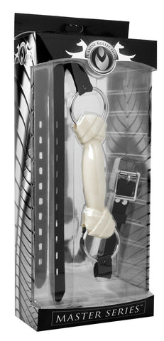 Silicone Bone BDSM Gag by XR Brands - Bondage Gags and Bits