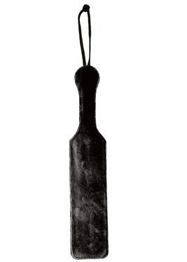 Leather Paddle W/Black Fur Side by Sportsheets - Paddles And Slappers