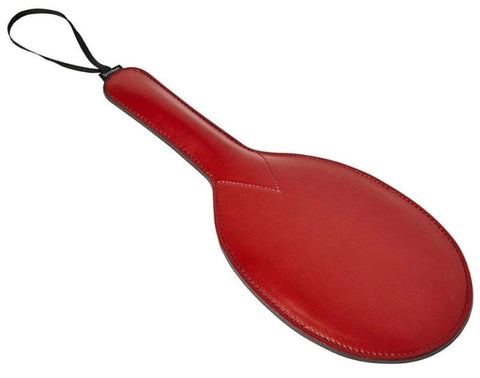 Saffron Ping Pong Leather Paddle by Sportsheets - Paddles And Slappers