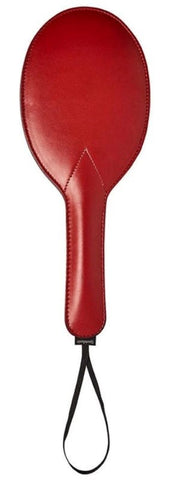 Saffron Ping Pong Leather Paddle by Sportsheets - Paddles And Slappers