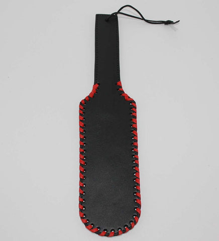 Station House Rectangular Paddle Leather by Hell's Couture - Paddles And Slappers