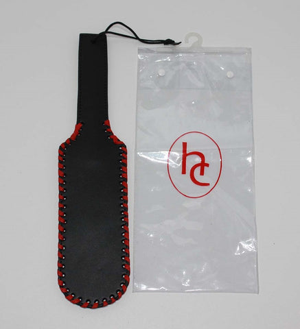 Station House Rectangular Paddle Leather by Hell's Couture - Paddles And Slappers