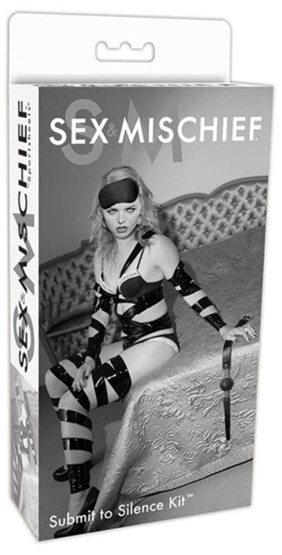 Premium Submit to Silence Kit by Sportsheets - Bondage Gags and Bits