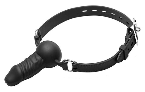 Suppressor Silicone Face Banger Gag by XR Brands - Bondage Gags and Bits