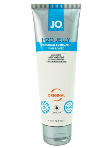 JO H2O Jelly Original 4 fl.oz Water Based Lube - Water Based Lubes