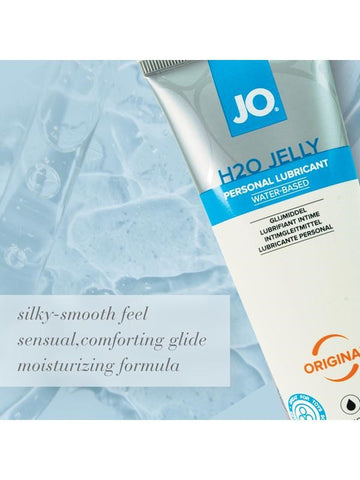 JO H2O Jelly Original 4 fl.oz Water Based Lube - Water Based Lubes