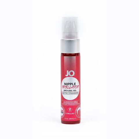 JO Nipple Titillator Strawberry 1fl oz Water Based Lube - Water Based Lubes