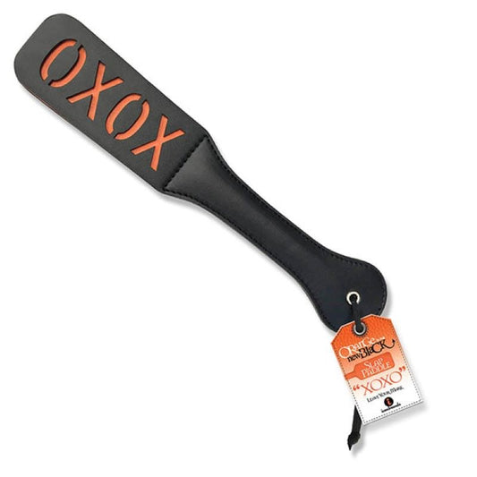 The 9s Orange Is The New Black Slap Paddle Xoxo - Paddles And Slappers