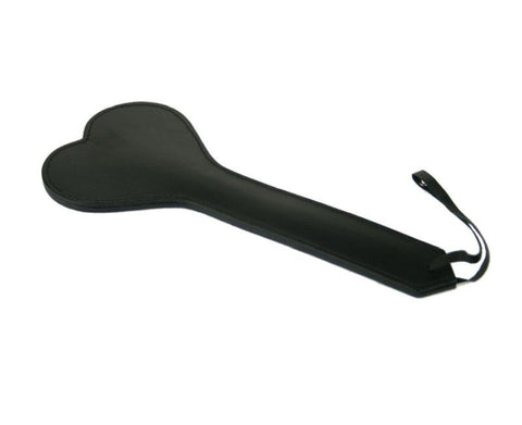 Rimba Heart Discipline Paddle by Hell's Couture - Paddles And Slappers